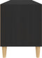 vidaXL - Tv-meubel - 100x34,5x44,5 - cm - bewerkt - hout - zwart