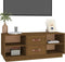 vidaXL - Tv-meubel - 100x34x40 - cm - massief - grenenhout - honingbruin