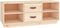 vidaXL - Tv-meubel - 100x34x40 - cm - massief - grenenhout - wit