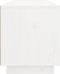 vidaXL - Tv-meubel - 100x34x40 - cm - massief - grenenhout - wit