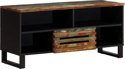 vidaXL - Tv-meubel - 100x34x46 - cm - massief - acaciahout