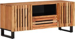 vidaXL - Tv-meubel - 100x34x46 - cm - massief - acaciahout