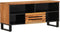 vidaXL - Tv-meubel - 100x34x46 - cm - massief - acaciahout