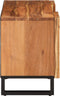 vidaXL - Tv-meubel - 100x34x46 - cm - massief - acaciahout