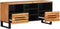 vidaXL - Tv-meubel - 100x34x46 - cm - massief - acaciahout