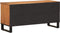 vidaXL - Tv-meubel - 100x34x46 - cm - massief - acaciahout