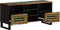 vidaXL - Tv-meubel - 100x34x46 - cm - massief - acaciahout