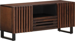 vidaXL - Tv-meubel - 100x34x46 - cm - massief - mangohout - bruin
