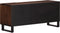 vidaXL - Tv-meubel - 100x34x46 - cm - massief - mangohout - bruin