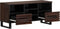 vidaXL - Tv-meubel - 100x34x46 - cm - massief - mangohout - bruin