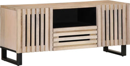 vidaXL - Tv-meubel - 100x34x46 - cm - massief - mangohout