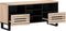 vidaXL - Tv-meubel - 100x34x46 - cm - massief - mangohout