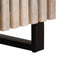 vidaXL - Tv-meubel - 100x34x46 - cm - massief - mangohout