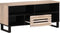 vidaXL - Tv-meubel - 100x34x46 - cm - massief - mangohout