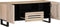 vidaXL - Tv-meubel - 100x34x46 - cm - massief - mangohout