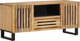 vidaXL - Tv-meubel - 100x34x46 - cm - massief - ruw - mangohout