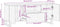 vidaXL - Tv-meubel - 100x34x46 - cm - massief - ruw - mangohout