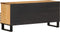 vidaXL - Tv-meubel - 100x34x46 - cm - massief - ruw - mangohout