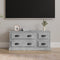 vidaXL - Tv-meubel - 100x35,5x45 - cm - bewerkt - hout - betongrijs