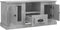 vidaXL - Tv-meubel - 100x35,5x45 - cm - bewerkt - hout - betongrijs