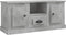 vidaXL - Tv-meubel - 100x35,5x45 - cm - bewerkt - hout - betongrijs