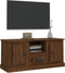 vidaXL - Tv-meubel - 100x35,5x45 - cm - bewerkt - hout - bruin - eikenkleur