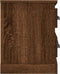 vidaXL - Tv-meubel - 100x35,5x45 - cm - bewerkt - hout - bruin - eikenkleur