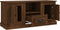 vidaXL - Tv-meubel - 100x35,5x45 - cm - bewerkt - hout - bruin - eikenkleur
