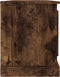 vidaXL - Tv-meubel - 100x35,5x45 - cm - bewerkt - hout - gerookt - eikenkleurig