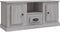 vidaXL - Tv-meubel - 100x35,5x45 - cm - bewerkt - hout - grijs - sonoma - eikenkleurig