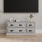 vidaXL - Tv-meubel - 100x35,5x45 - cm - bewerkt - hout - grijs - sonoma - eikenkleurig