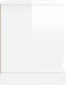 vidaXL - Tv-meubel - 100x35,5x45 - cm - bewerkt - hout - hoogglans - wit