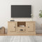 vidaXL - Tv-meubel - 100x35,5x45 - cm - bewerkt - hout - sonoma - eikenkleurig