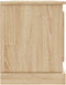 vidaXL - Tv-meubel - 100x35,5x45 - cm - bewerkt - hout - sonoma - eikenkleurig