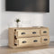 vidaXL - Tv-meubel - 100x35,5x45 - cm - bewerkt - hout - sonoma - eikenkleurig