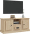 vidaXL - Tv-meubel - 100x35,5x45 - cm - bewerkt - hout - sonoma - eikenkleurig