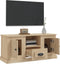 vidaXL - Tv-meubel - 100x35,5x45 - cm - bewerkt - hout - sonoma - eikenkleurig