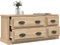 vidaXL - Tv-meubel - 100x35,5x45 - cm - bewerkt - hout - sonoma - eikenkleurig