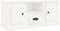 vidaXL - Tv-meubel - 100x35,5x45 - cm - bewerkt - hout - wit