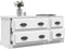 vidaXL - Tv-meubel - 100x35,5x45 - cm - bewerkt - hout - wit