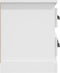 vidaXL - Tv-meubel - 100x35,5x45 - cm - bewerkt - hout - wit
