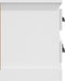 vidaXL - Tv-meubel - 100x35,5x45 - cm - bewerkt - hout - wit
