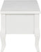 vidaXL - Tv-meubel - 100x35x35 - grenenhout - wit