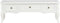 vidaXL - Tv-meubel - 100x35x35 - grenenhout - wit