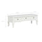 vidaXL - Tv-meubel - 100x35x35 - grenenhout - wit