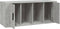 vidaXL - Tv-meubel - 100x35x40 - cm - bewerkt - hout - betongrijs