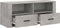 vidaXL - Tv-meubel - 100x35x40 - cm - bewerkt - hout - betongrijs