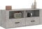 vidaXL - Tv-meubel - 100x35x40 - cm - bewerkt - hout - betongrijs