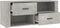 vidaXL - Tv-meubel - 100x35x40 - cm - bewerkt - hout - betongrijs