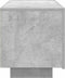 vidaXL - Tv-meubel - 100x35x40 - cm - bewerkt - hout - betongrijs